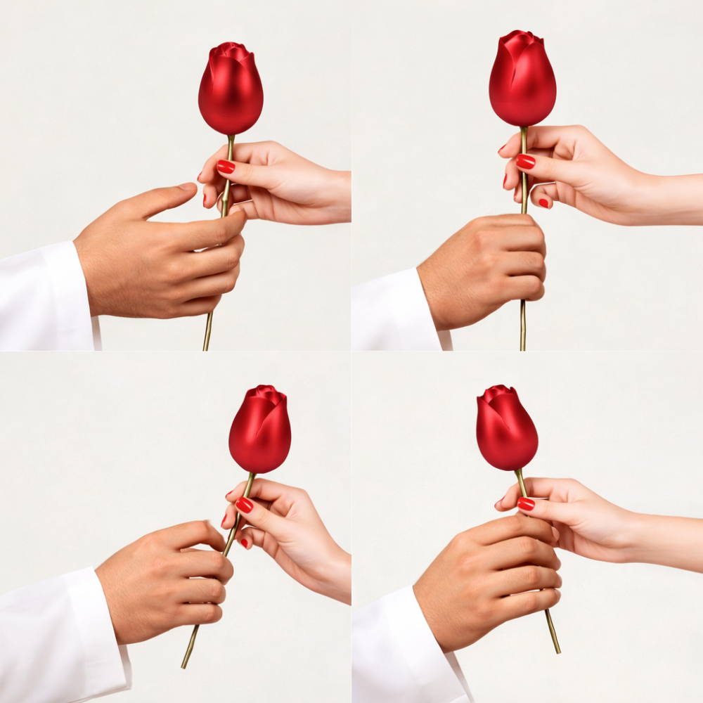 VELORA ROSE WITH 925 SILVER SET