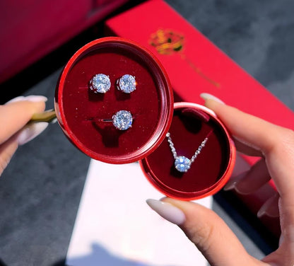 VELORA ROSE WITH 925 SILVER SET